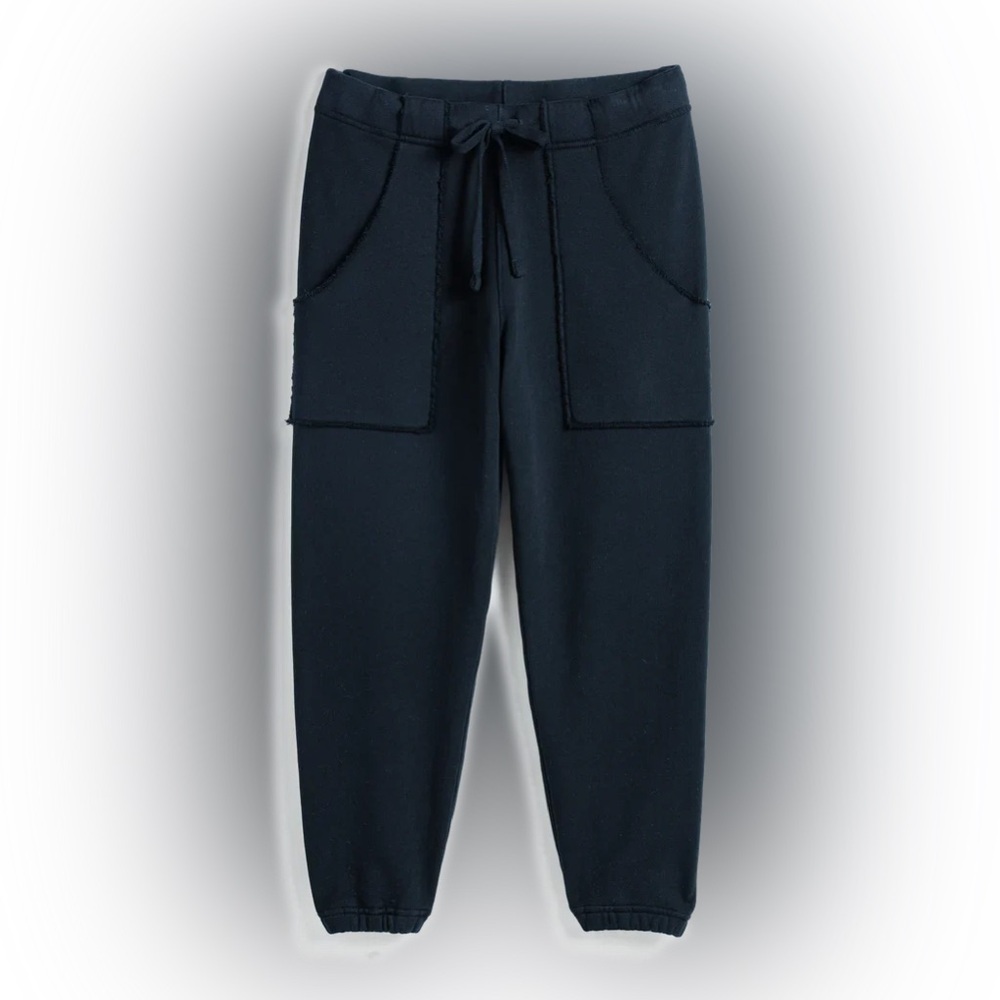 FRANK & EILEEN Eamon Black Jogger Sweatpants M
